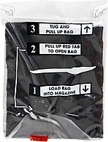 Mind Reader Knife Refill for CUTDISPBK-BLK, Plastic Utensils, Restaurant, Breakroom, 6.5" L x 0.75" W x 0.2" H, 100 pcs, Black Knife Knife