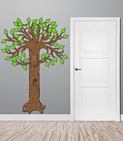 Carson Dellosa 64 pc Tree Bulletin Board Set, Tree Wall Decor and Leaf Cutouts for Classroom Decor