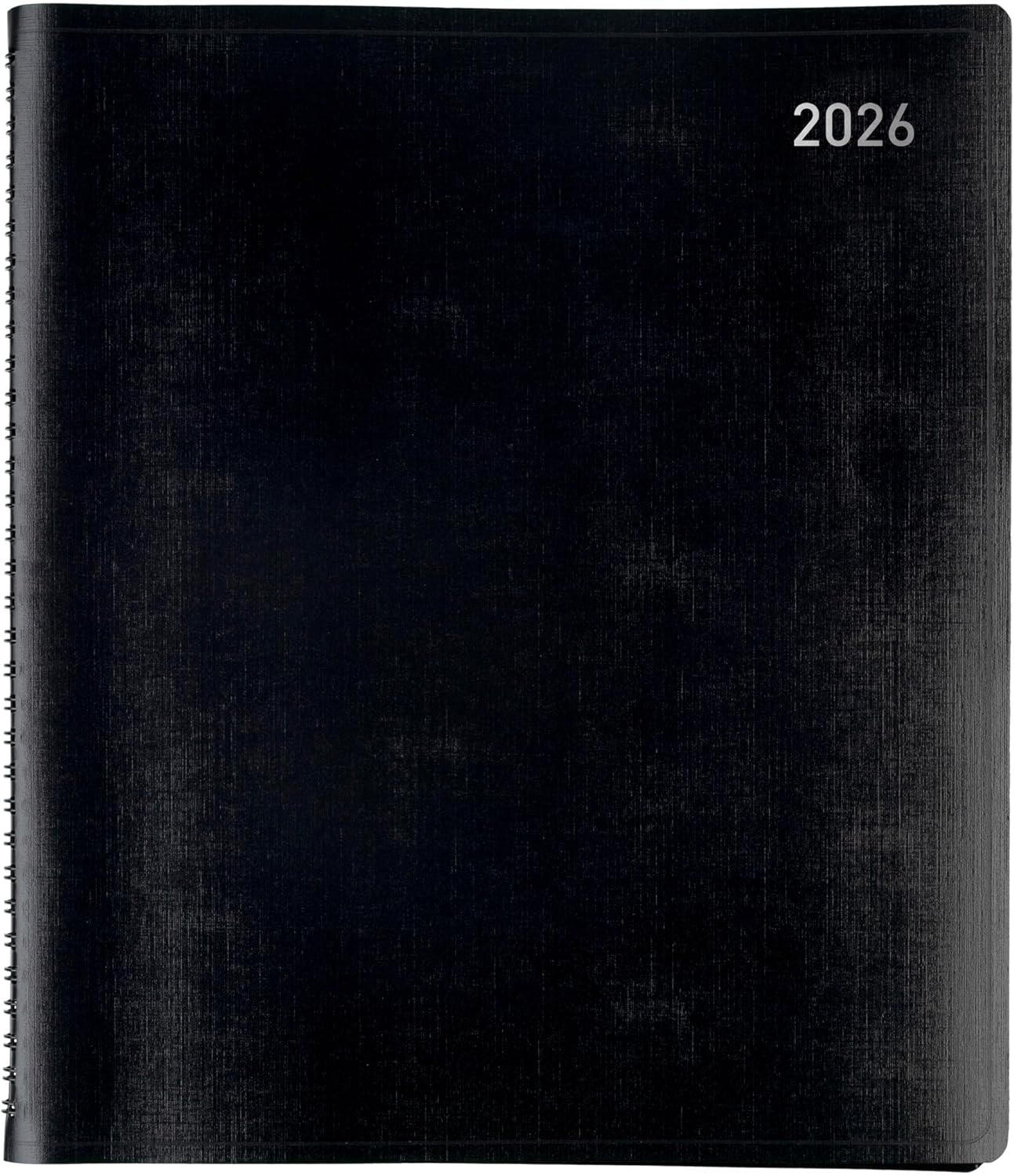 Office Depot Brand Monthly Planner, 9" x 11", Black, January 2026 to January 2027, OD71060026