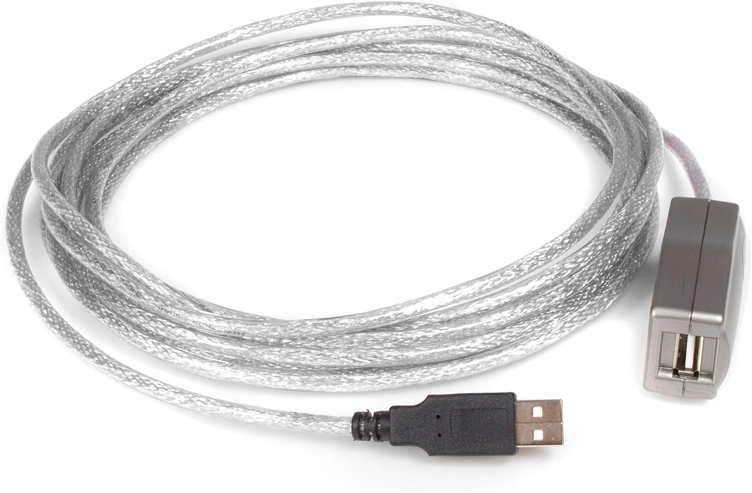 StarTech.com 15 ft USB 2.0 Active Extension Cable - M/F - Reliably extend the distance of a USB 2.0 device an additional