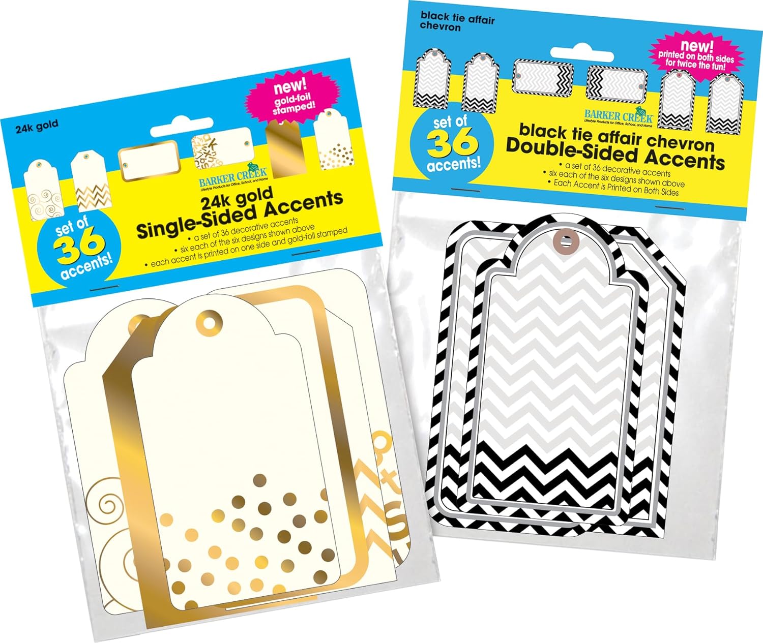 BARKER CREEK Double-Sided Cut-Out Accents