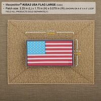 MAXPEDITION USA Flag PVC Morale Patch