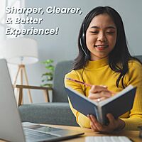 OTM Essentials Pro Headset, Noise-Canceling Headphones, On-Ear Design, in-Line Volume Control, Headset with Mic and USB, Quick Plug and Play