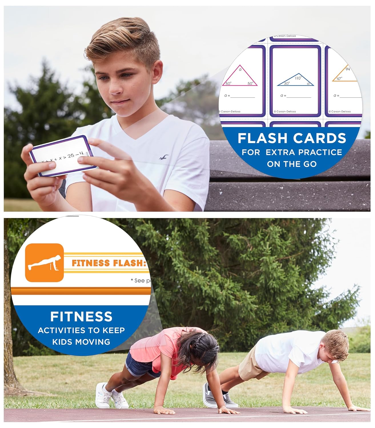 Summer Bridge Activities 6th to 7th Grade Workbooks All Subjects, Middle School Books With Math, Reading Comprehension