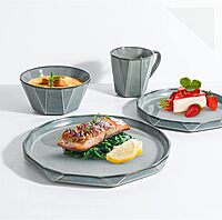 TABLE 12 16-Piece Dinnerware Set, Service for 4