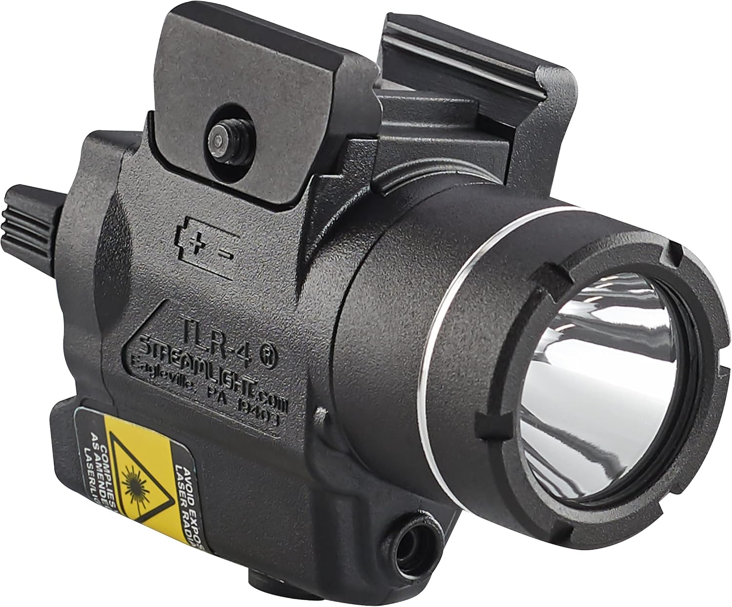 Streamlight TLR-4 170-Lumen Compact Rail-Mounted Tactical Weapon Light with Integrated Red Aiming Laser