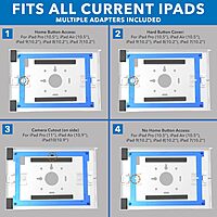 Mount-It! Anti-Theft Low-Profile Lockable Steel Tablet Wall Mount