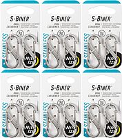 Nite Ize S-Biner Dual Carabiner in Stainless Steel