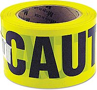 GreatNeck 10379 Caution Tape, 3 Inch x 1000 Feet