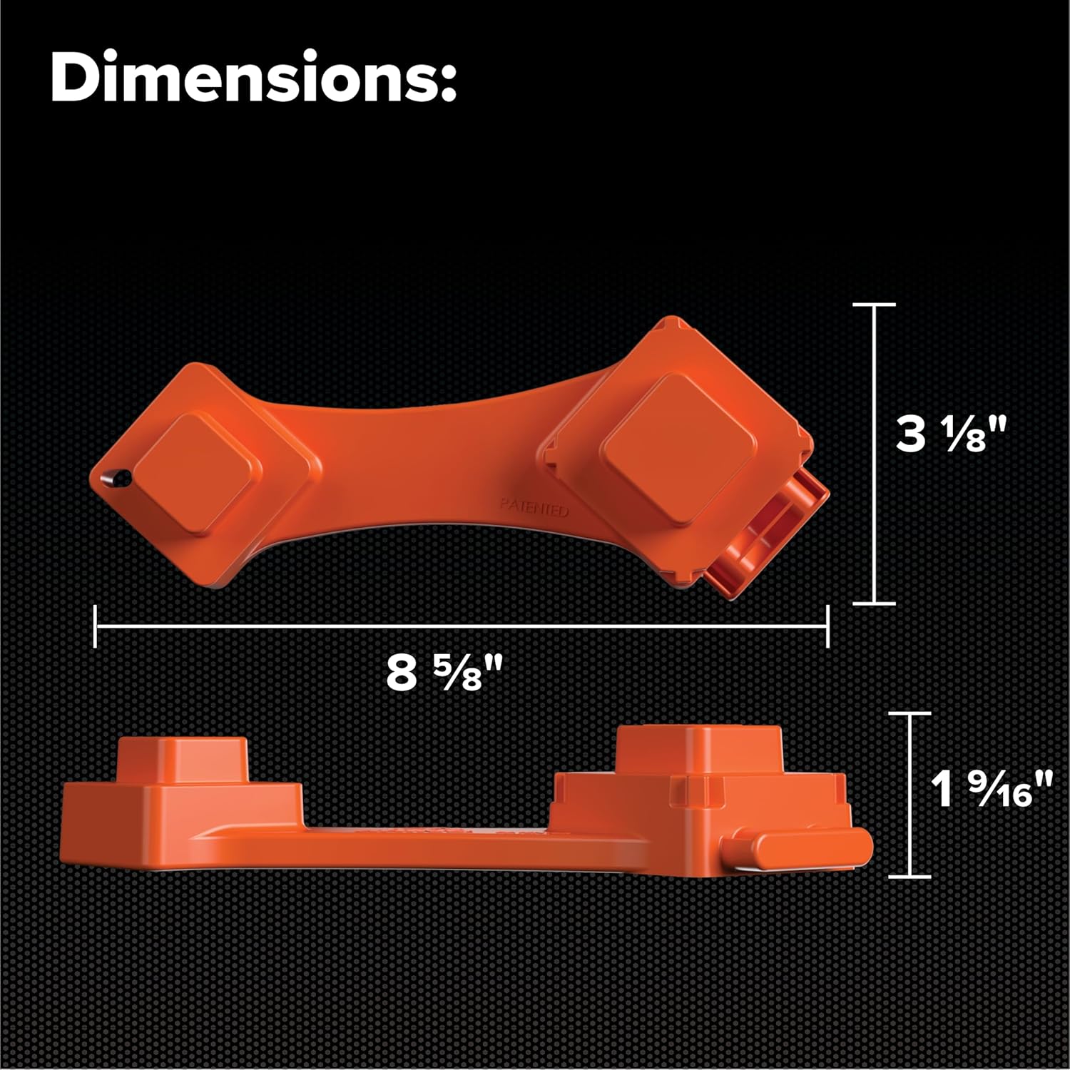 Camco RhinoFLEX 6-in-1 RV Sewer Wrench | Compatible with 3-Inch and 4-Inch Male or Female Sewer Clean-out Plugs