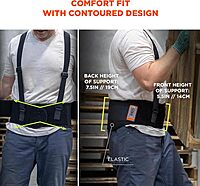 Ergodyne ProFlex 1625 Elastic Back Support Brace