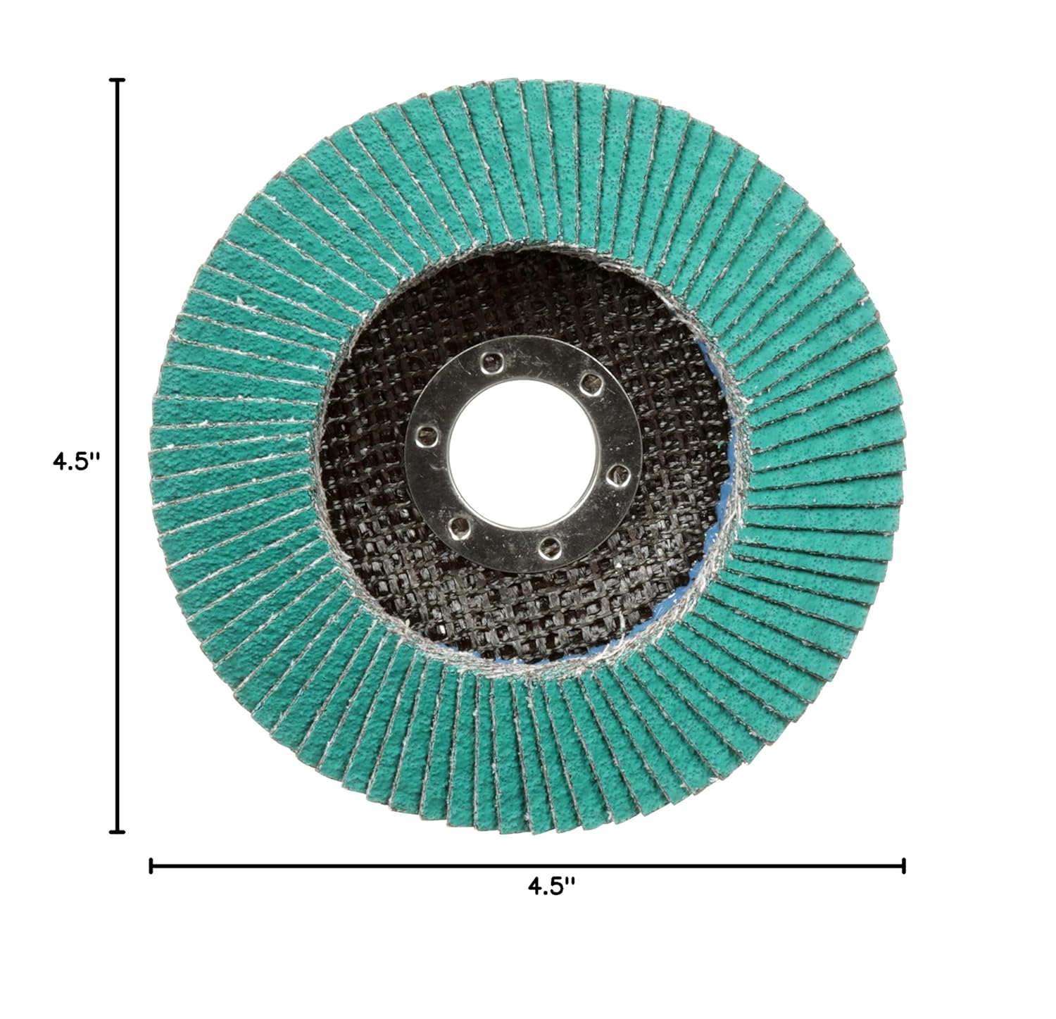 3M Flap Disc 577F - 36 Grit Aluminum Zirconia - Type 27 Angle Grinder Disc - High Pressure Grinding Disc