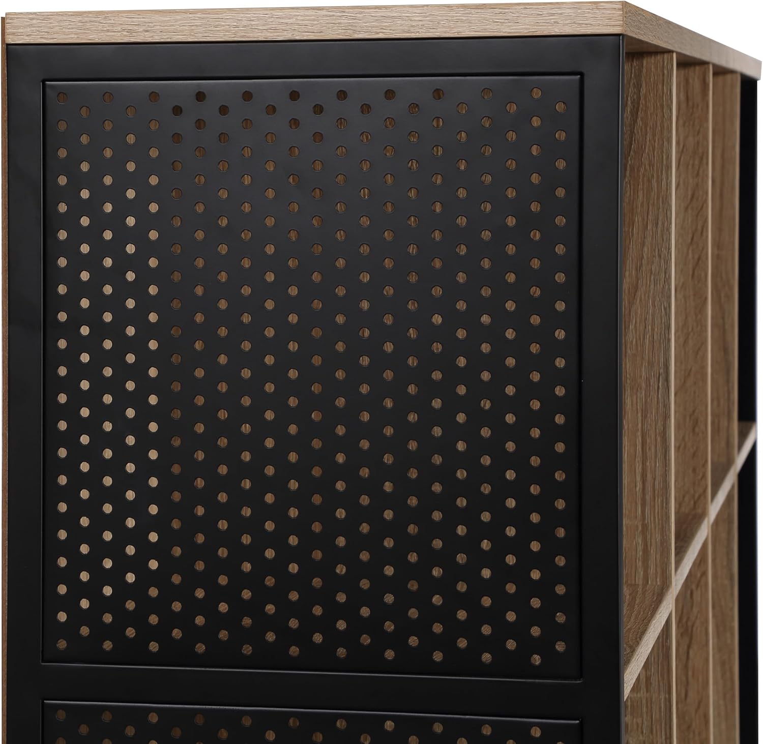 OSP Home Furnishings Ace Contemporary Modern Storage Bookcase