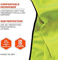 Ergodyne Chill-Its 6602MF Microfiber Cooling Towel