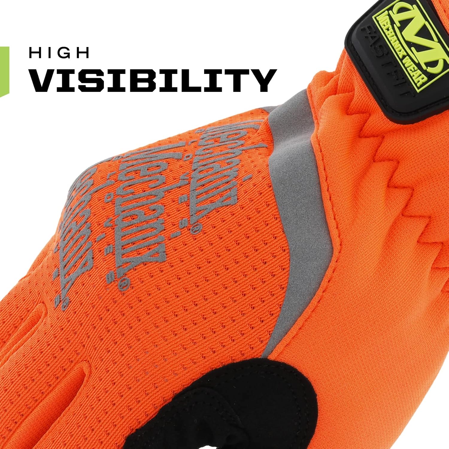 Mechanix Wear Hi-Viz FastFit Work Gloves