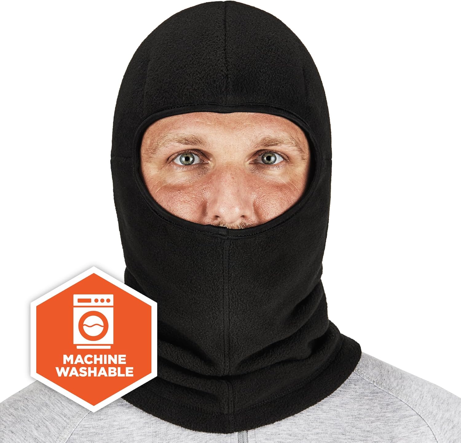ERGODYNE N-Ferno 6893Z Zippered Balaclava Face Mask