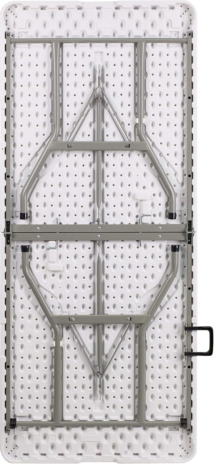 FLASH FURNITURE Bi-Fold Plastic Folding Table