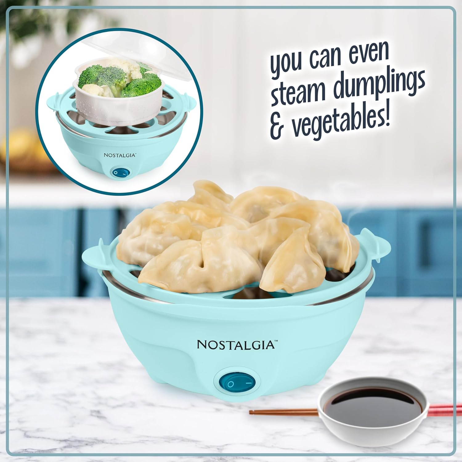 Nostalgia Retro Electric Egg Cooker