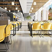 Flash Furniture HERCULES Series 880 lb Contoured Full-Back Stack Chair