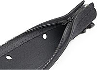 StarTech.com 40" (1m) Neoprene Cable Management Sleeve with Zipper & Buckle - 1.2" (3cm) Diameter - Computer/PC Power/Network/AV Cord Cover/Manager - Flexible Cable Organizer Wrap - Black