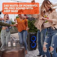 JBL PartyBox 310 by Harman 240 Watt Truly Wireless Bluetooth Portable Speaker (Black)