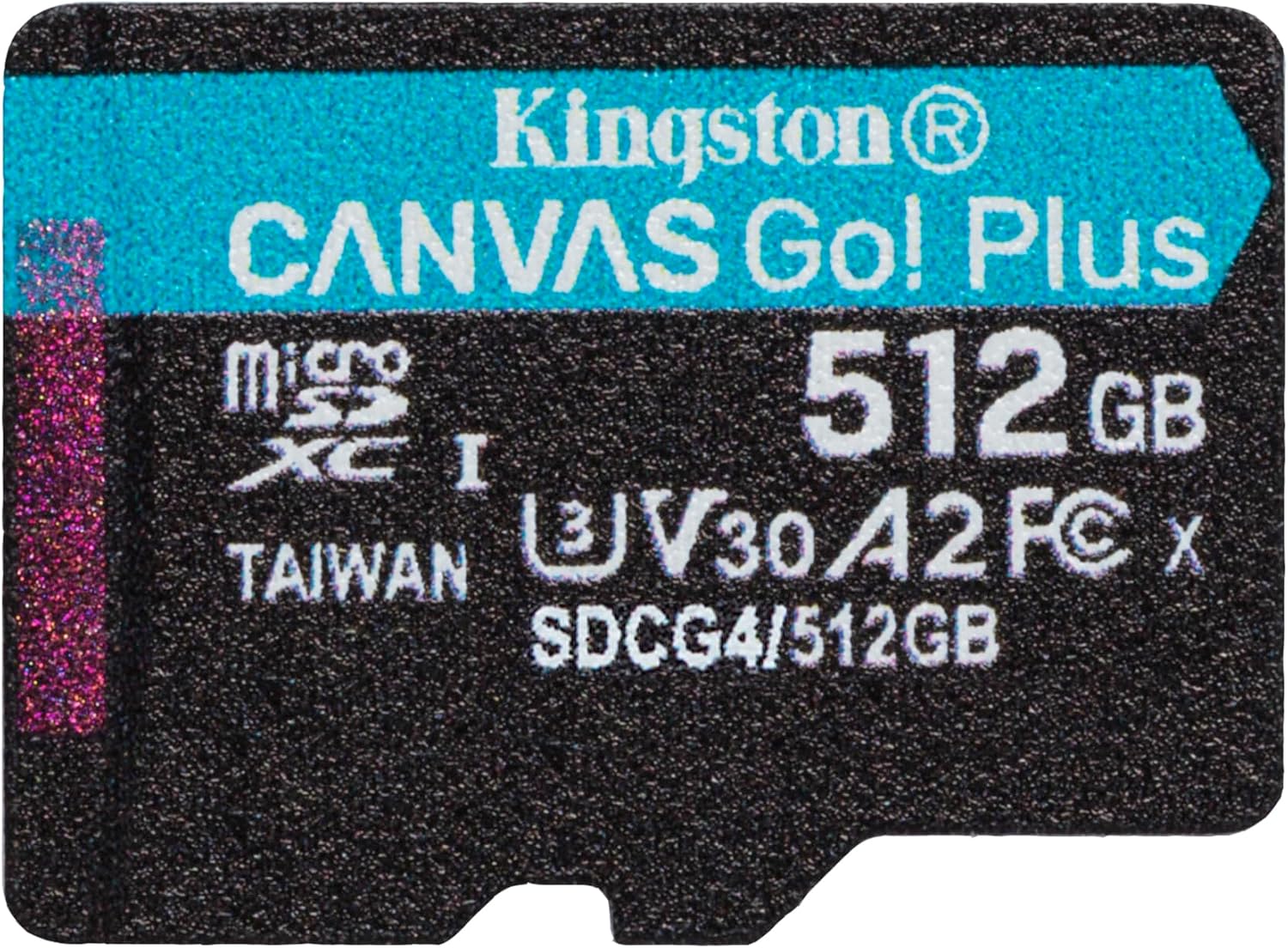 KINGSTON Canvas Go Plus microSDXC Memory Card Gen4 200MB/s A2 U3 V30