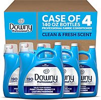 Downy Professional Commercial Liquid Fabric Softener, Clean & Fresh Scent