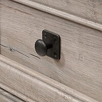 Sauder Palladia Executive Desk with Keyboard Tray and Cord Management