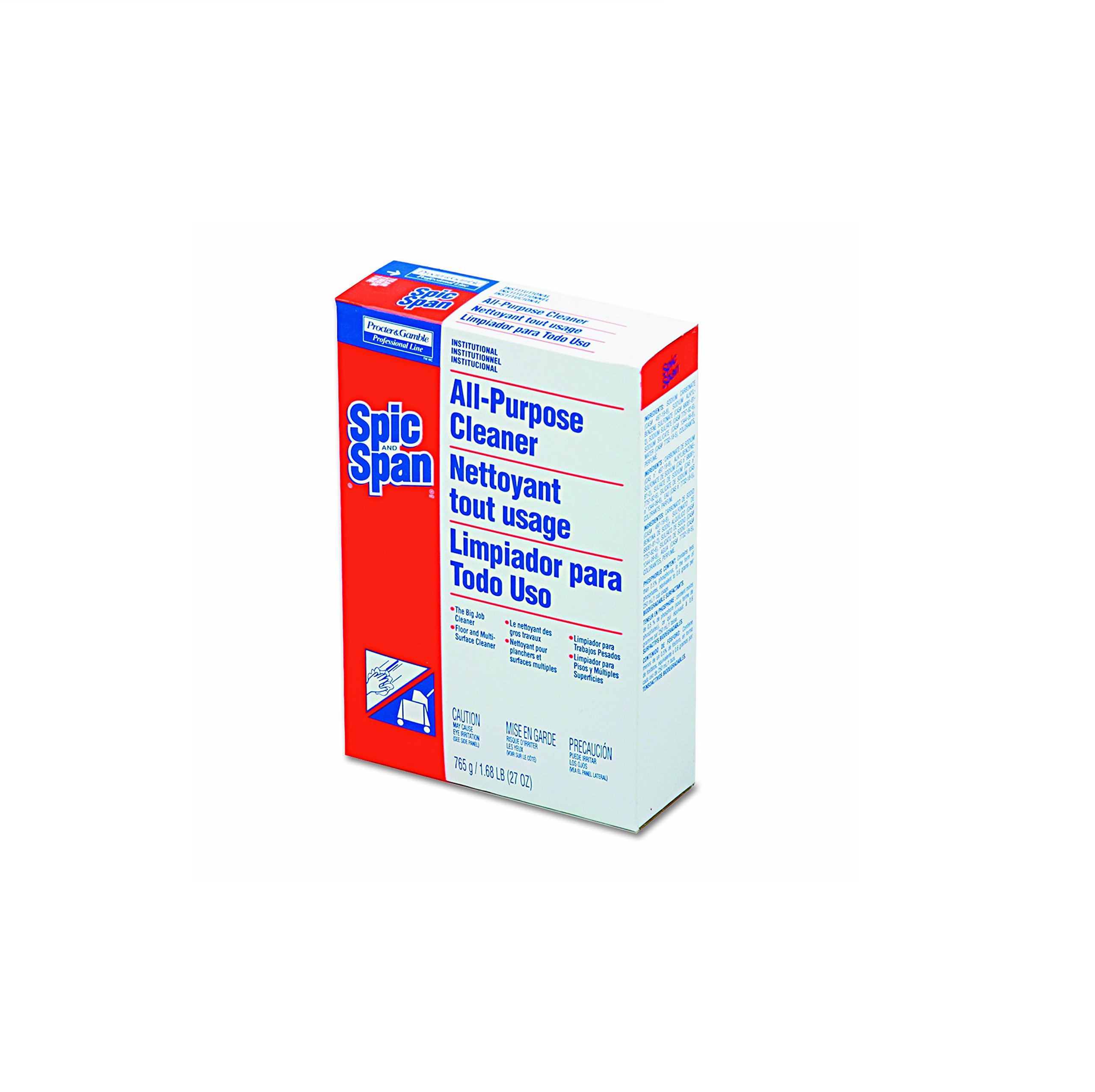 Spic & Span Professional All-Purpose Cleaner, Powder Concentrate, 27 fl oz, 12/Case