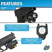 NIGHTSTICK TCM-5B Subcompact Weapon-Mounted Light - Short/Narrow Rail Models