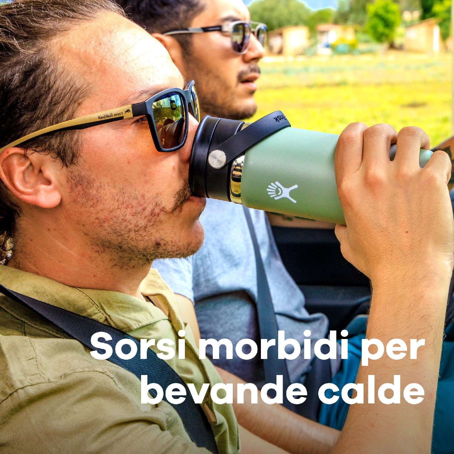 HYDRO FLASK Wide Mouth Insulated Bottle with Flex Sip Lid