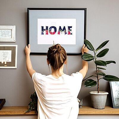 BARKER CREEK Letter Pop-Outs, 4" Multicolor Designer Letters for Bulletin Boards, Posters and Displays