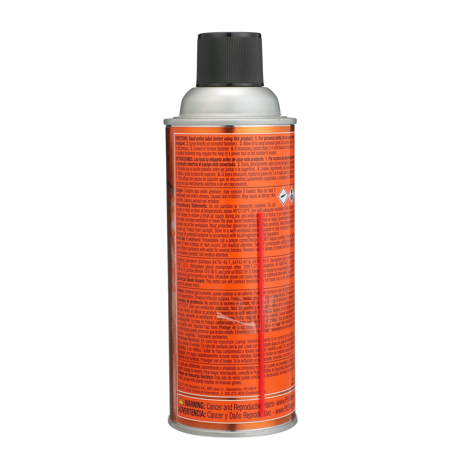 CRC Knock’er Loose Penetrating Solvent 03020 – [Reddish] 13 WT. Oz., Industrial Grade Penetrating Solvent and Lubricant