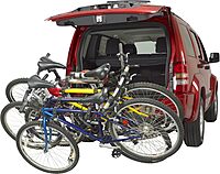 ROLA 59401 TX Hitch Mount 4-Bike Carrier with Tilt & Security