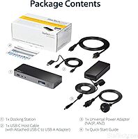 StarTech.com Universal USB-C Laptop Docking Station (Dual & Triple Monitor)