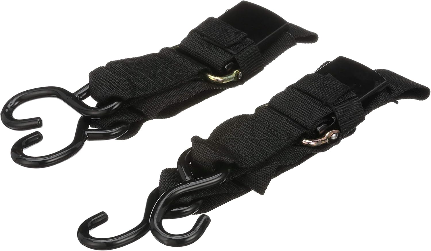 Attwood Quick-Release Transom Tie-Down Straps 2" x 4' Pair