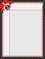 BARKER CREEK Incentive Chart and Accent Set, 37-Piece 17 x 22 inch Chart with 36 Double-Sided Accents