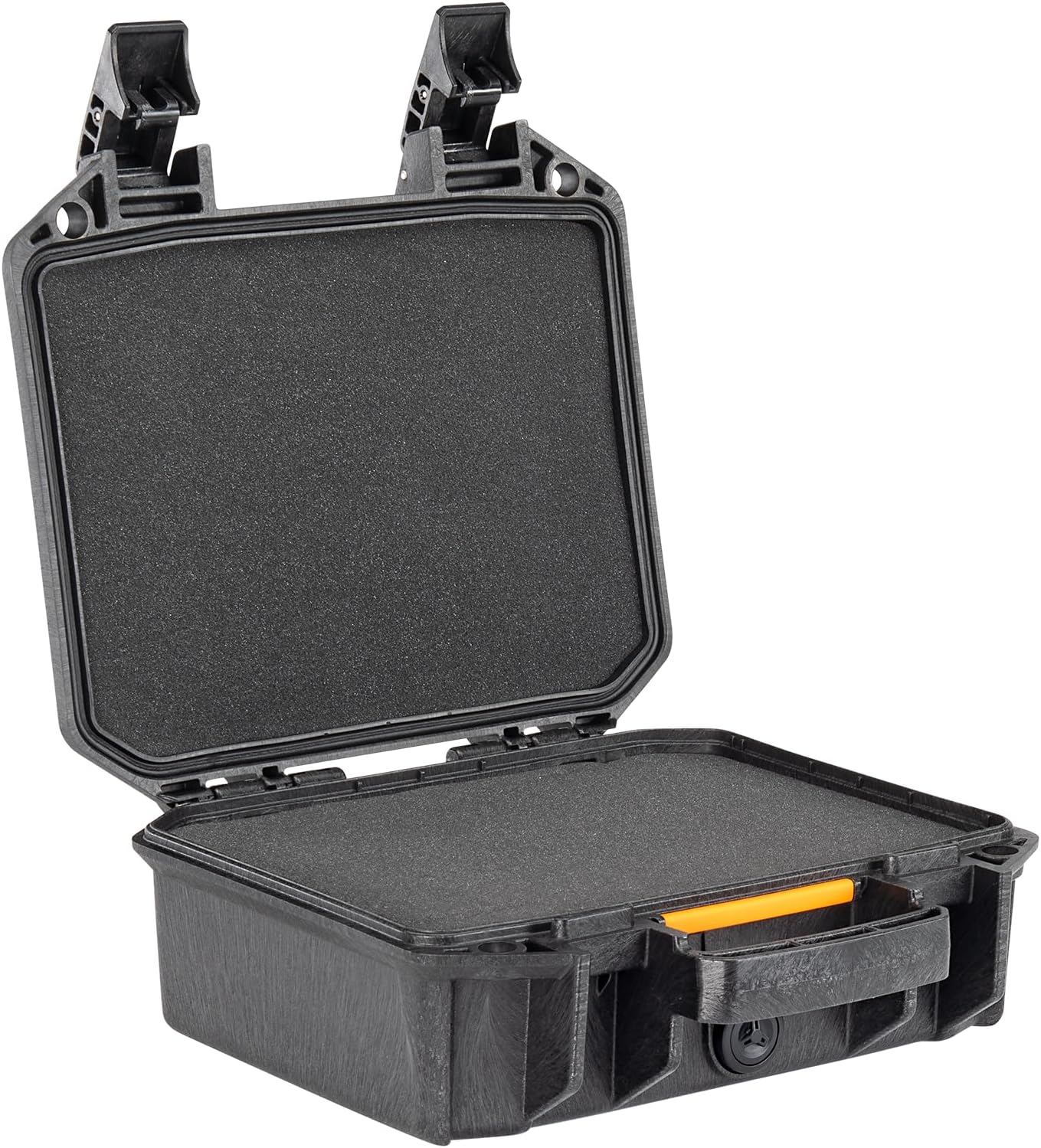 Pelican Vault V100 Hard Case with Foam - Small Pistol & Camera, 12.28 x 12.03 x 5.16 in, Black