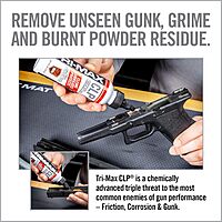 Real Avid CLP Gun Cleaner and Lubricant - 4oz Bottle | 3 in 1 Oil Gun Cleaner and Lubricant | All-in-One Shooters Lube Gun Cleaner Rust Protectant | Gun Oil and Cleaner in One Step Gun Cleaning
