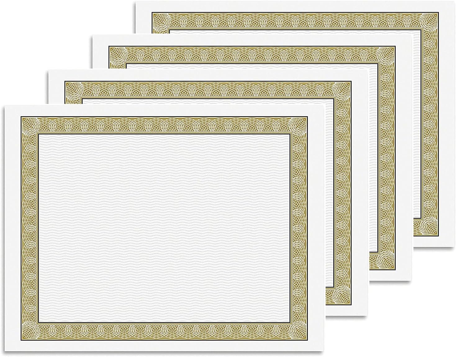 Geographics Diplomat Printable Certificates - 24 lb Basis Weight - 11" Width x 8.5" Length - Inkjet