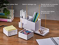 BOSTITCH Konnect Stackable Desk Organizer and Power Station