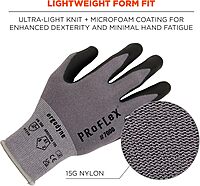 Ergodyne ProFlex 7000 Nitrile Coated Work Gloves