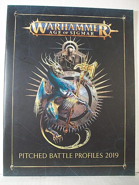 Warhammer - Age Of Sigmar - Pitched Battle Profiles 2019 Book Warhammer - Age Of Sigmar - Pitched Battle Profiles 2019 Book