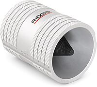 Ridgid 29993 227S Stainless Steel Pipe Reamer Tool, 1/2-inch to 2-inch Inner/Outer Reamer, Chrome, Small Small Reamer Tool