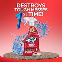Resolve Carpet Stain Remover, Triple Action, 22 oz