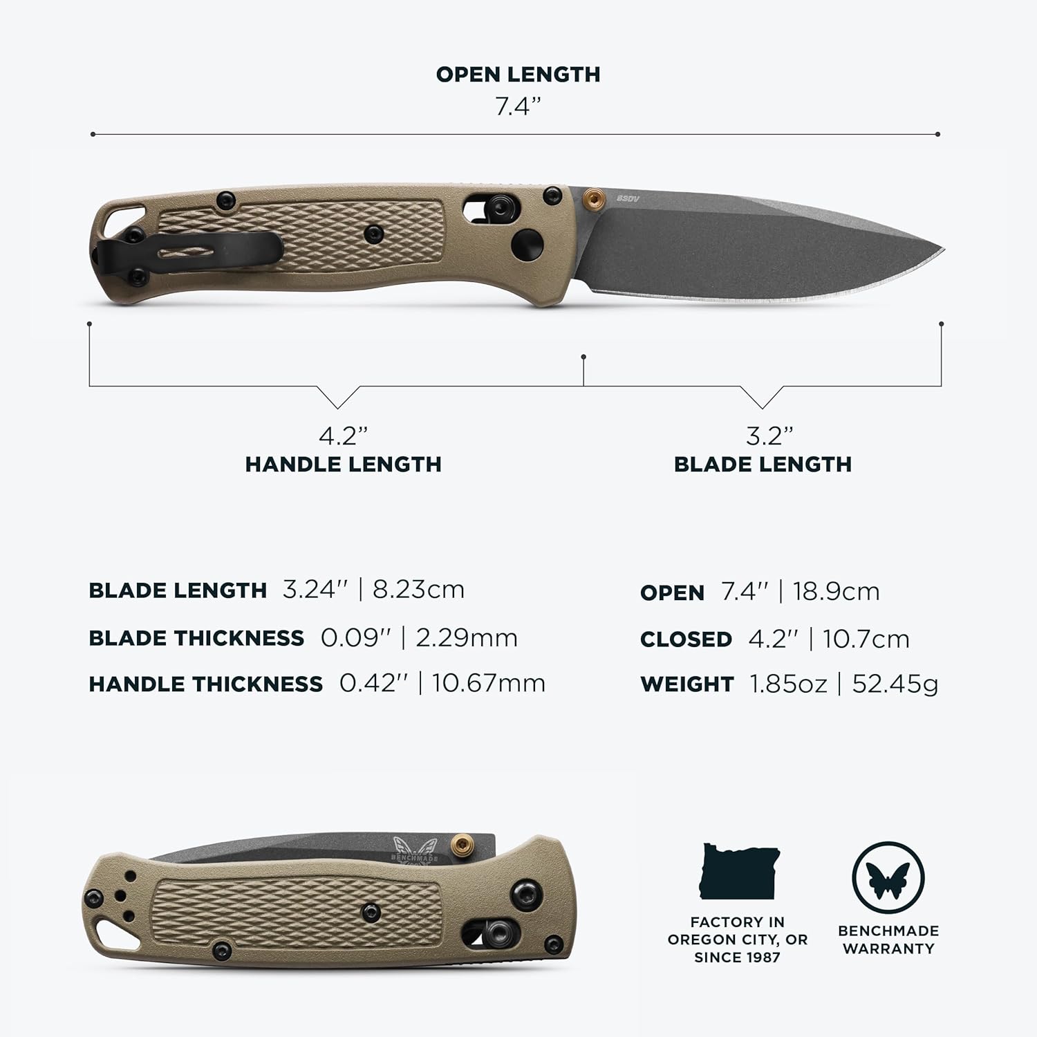Benchmade - Bugout 535 EDC Folding Knife