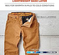 Ergodyne N-Ferno 6481 Lightweight Base Layer Pants