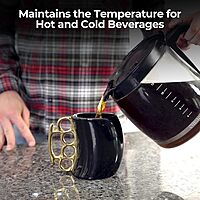 Caliber Gourmet Ceramic Novelty Coffee Mug