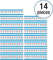 Carson Dellosa Number Line 42 pc Set, Color-Coded -20–120 Numberline With Manipulative Cutouts for Math Games, Teacher Supplies, Bulletin Board, and Wall Decor
