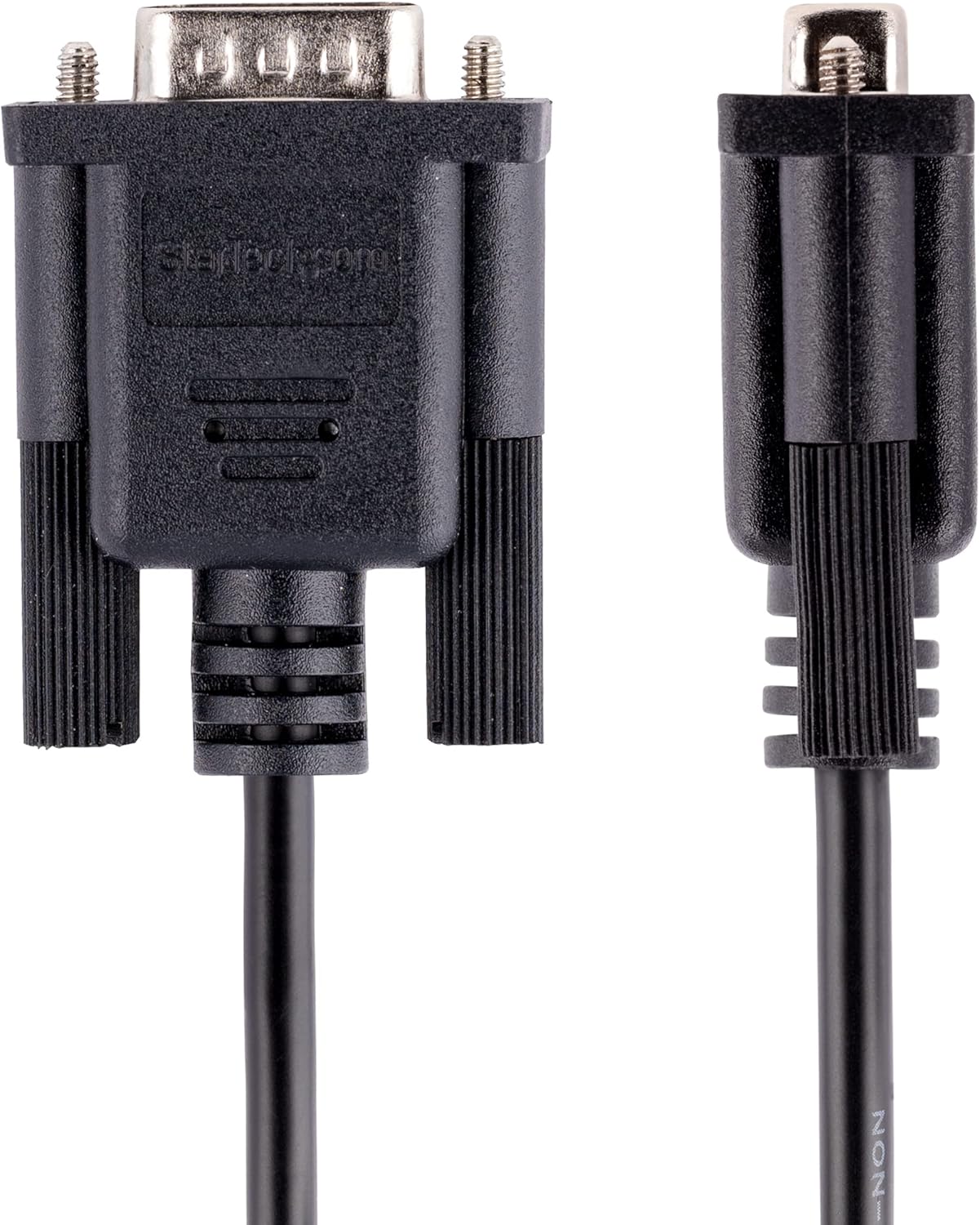 StarTech.com 3m RS232 Serial Null Modem Cable, Crossover Serial Cable withAl-Mylar Shielding